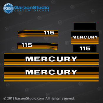 1984 1985 mercury 115 hp decal set mercurydecals 1984 1985 mercury 115 hp decal set mercurydecals