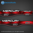 MERCURY 90 hp 1994 1995 1996 1997 1998 1999 823407A00 decal set red
