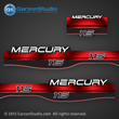 MERCURY 115 hp 1994 1995 1996 1997 1998 1999 823407A00 decal set red
