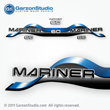 evinrude outboard decals 25 horse power